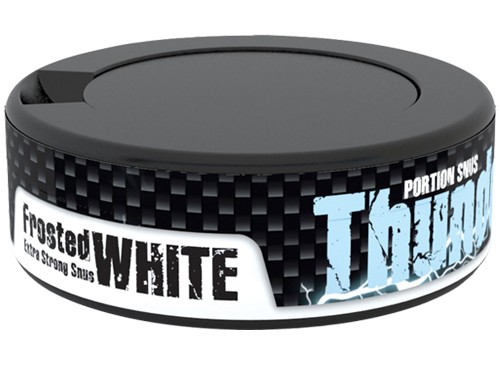 thunder white frosted extra strong portion